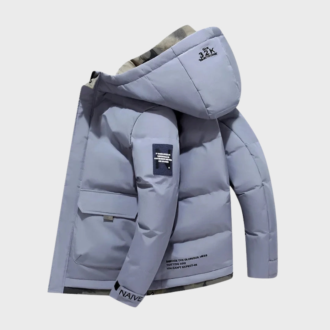 João | Casaco De Inverno Com Capuz