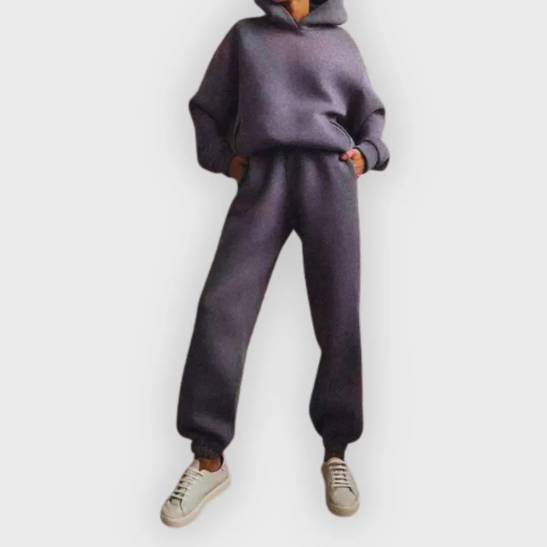 Lara | Conjunto de Hoodie e Calças de Fato de Treino