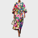Rita | Vestido Elegante com Flores