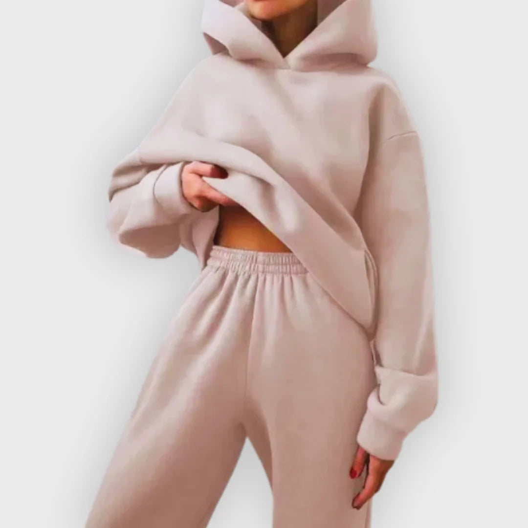 Lara | Conjunto de Hoodie e Calças de Fato de Treino