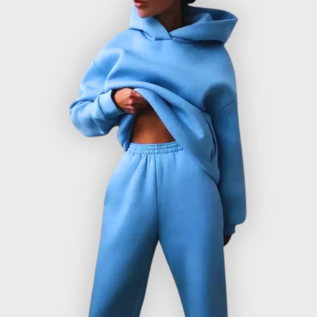 Lara | Conjunto de Hoodie e Calças de Fato de Treino