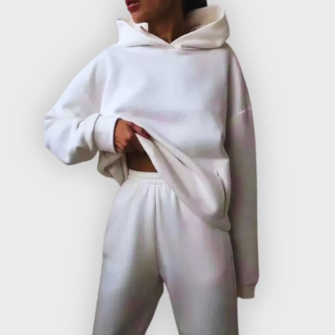 Lara | Conjunto de Hoodie e Calças de Fato de Treino