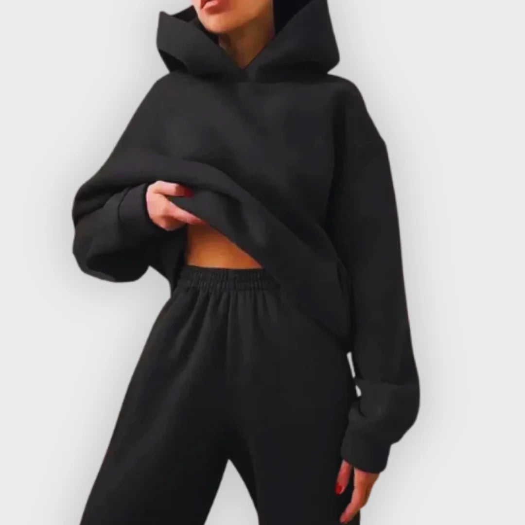 Lara | Conjunto de Hoodie e Calças de Fato de Treino