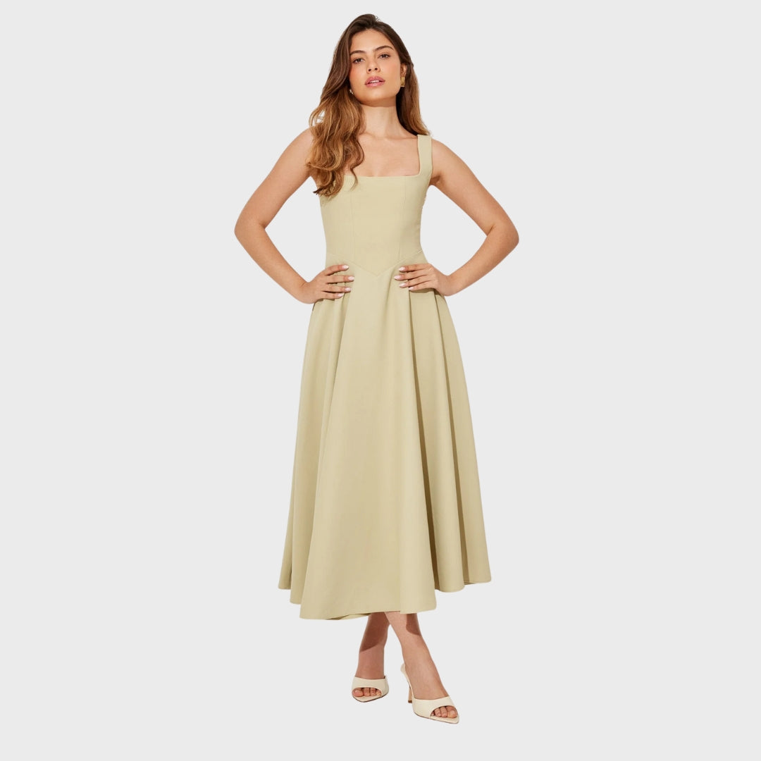 Amélia | Vestido Midi Intemporal