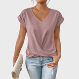 Soraia | T-shirt Casual com Decote Coração
