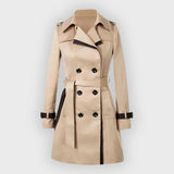 Joana | Casaco Comprido Tipo Trench