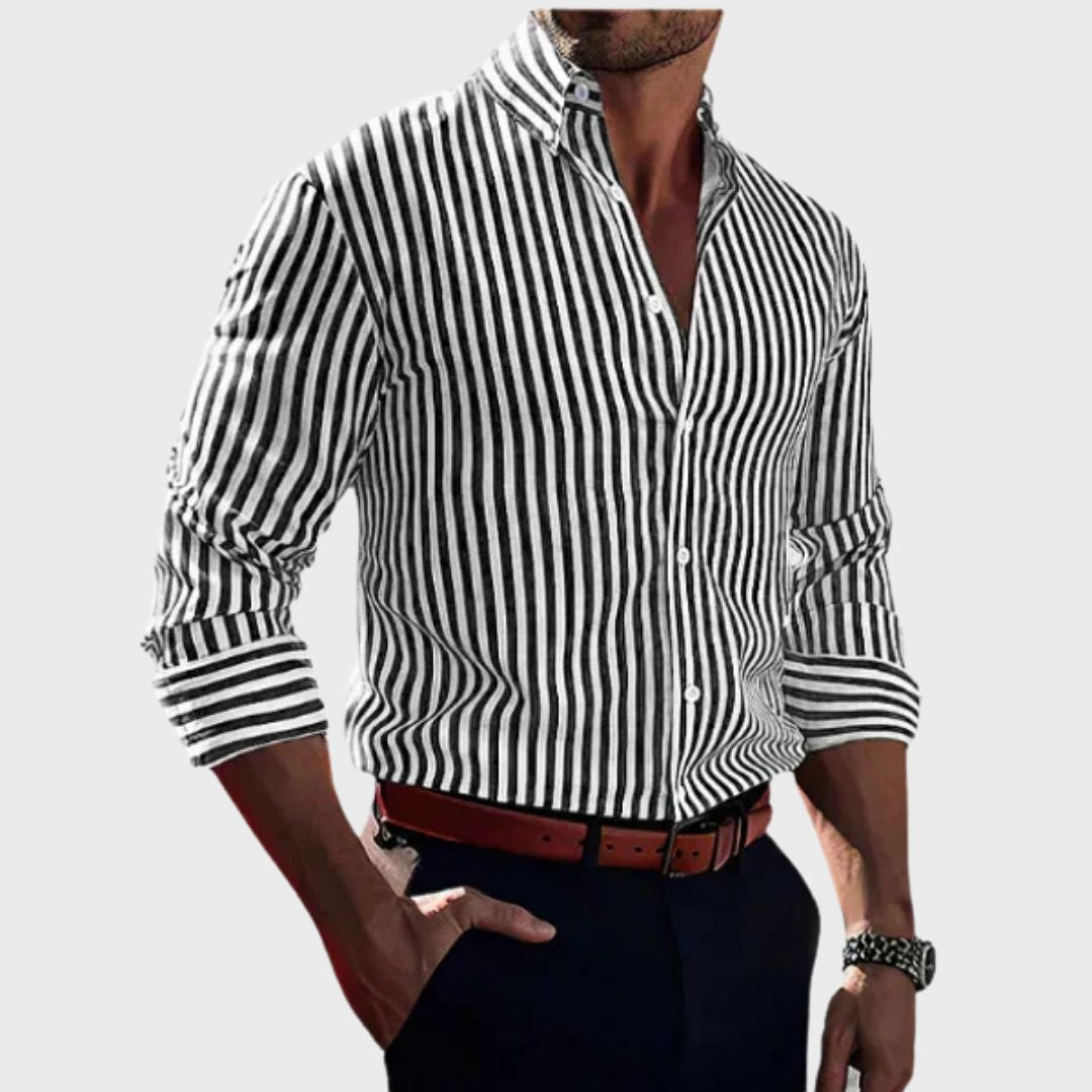 Artur | Camisa Clássica às Riscas