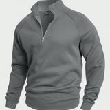Antonio | Pullover com fecho de meia altura