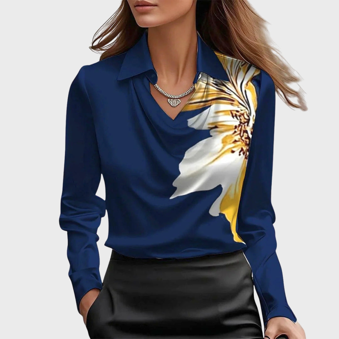 Fátima | Blusa com Brilho Luxuoso