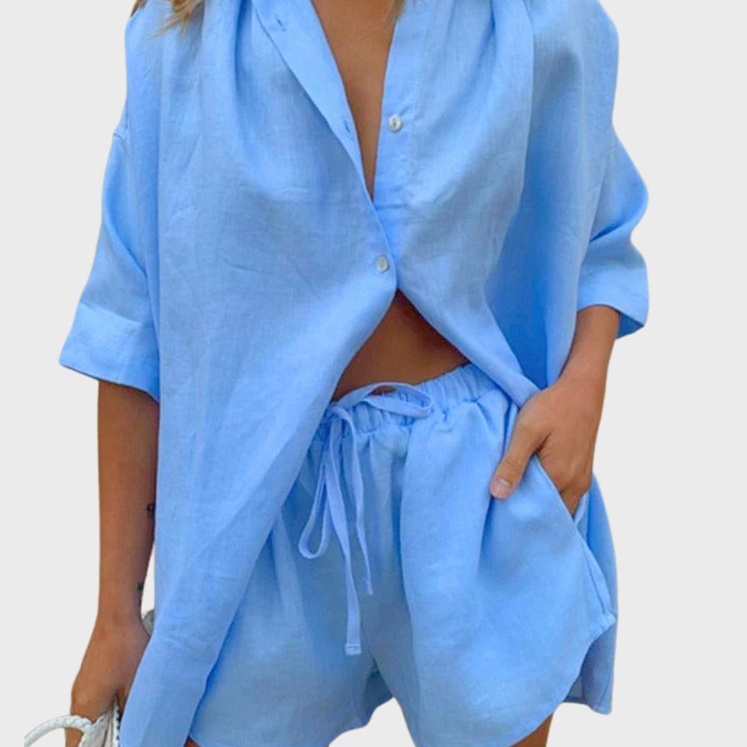 Marta | Conjunto Casual de Verão em Duas Peças