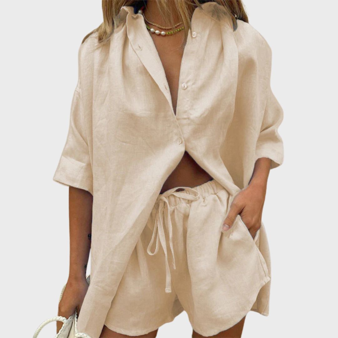 Marta | Conjunto Casual de Verão em Duas Peças