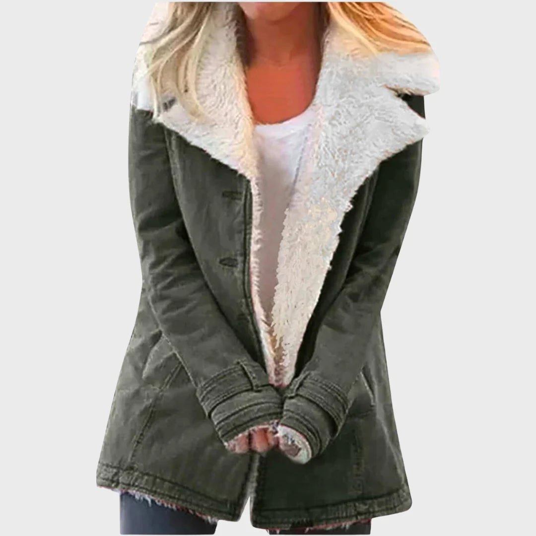 Clara | Parka Forrada A Pelo Sintético