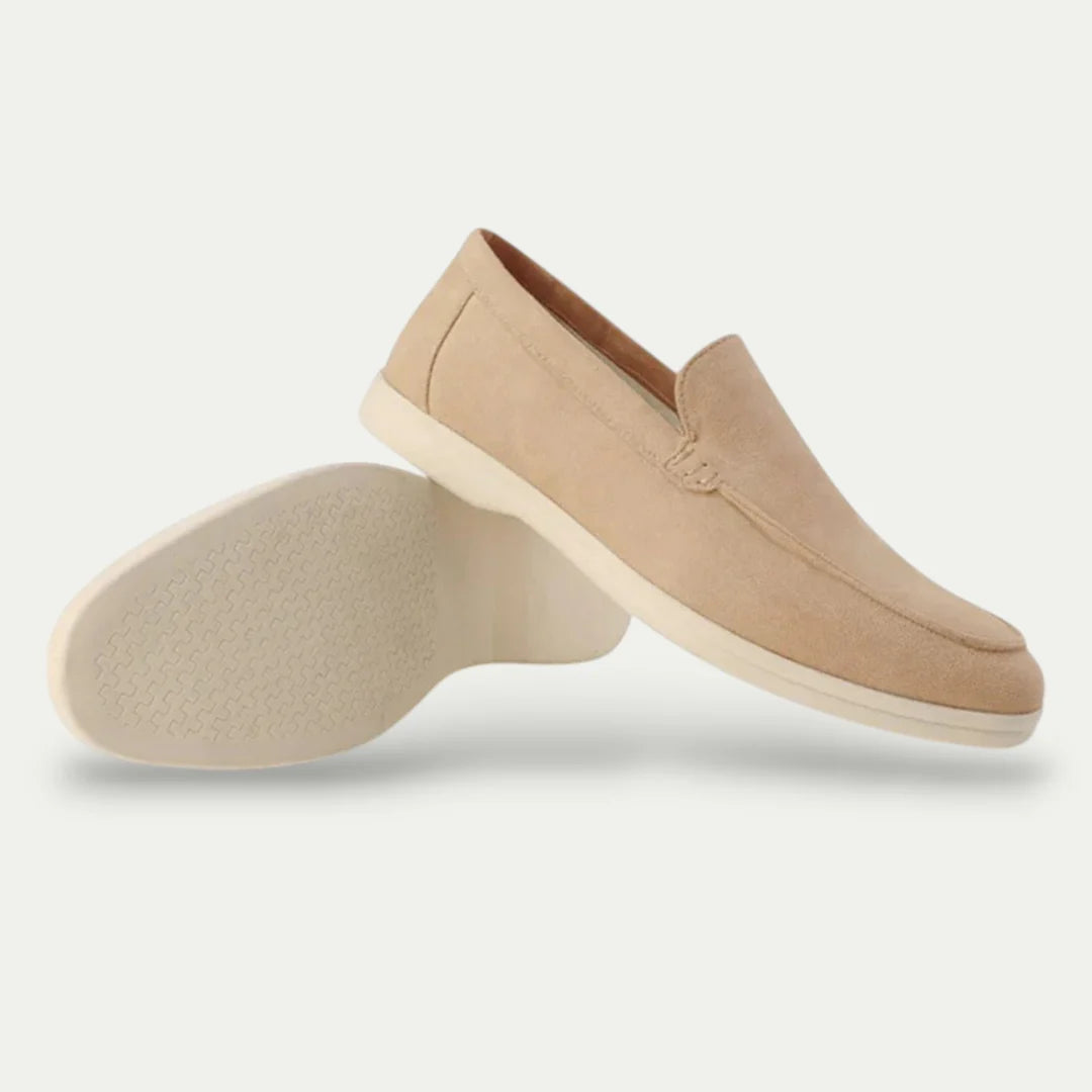 Hugo | Mocassins Masculinos Em Camurça Premium