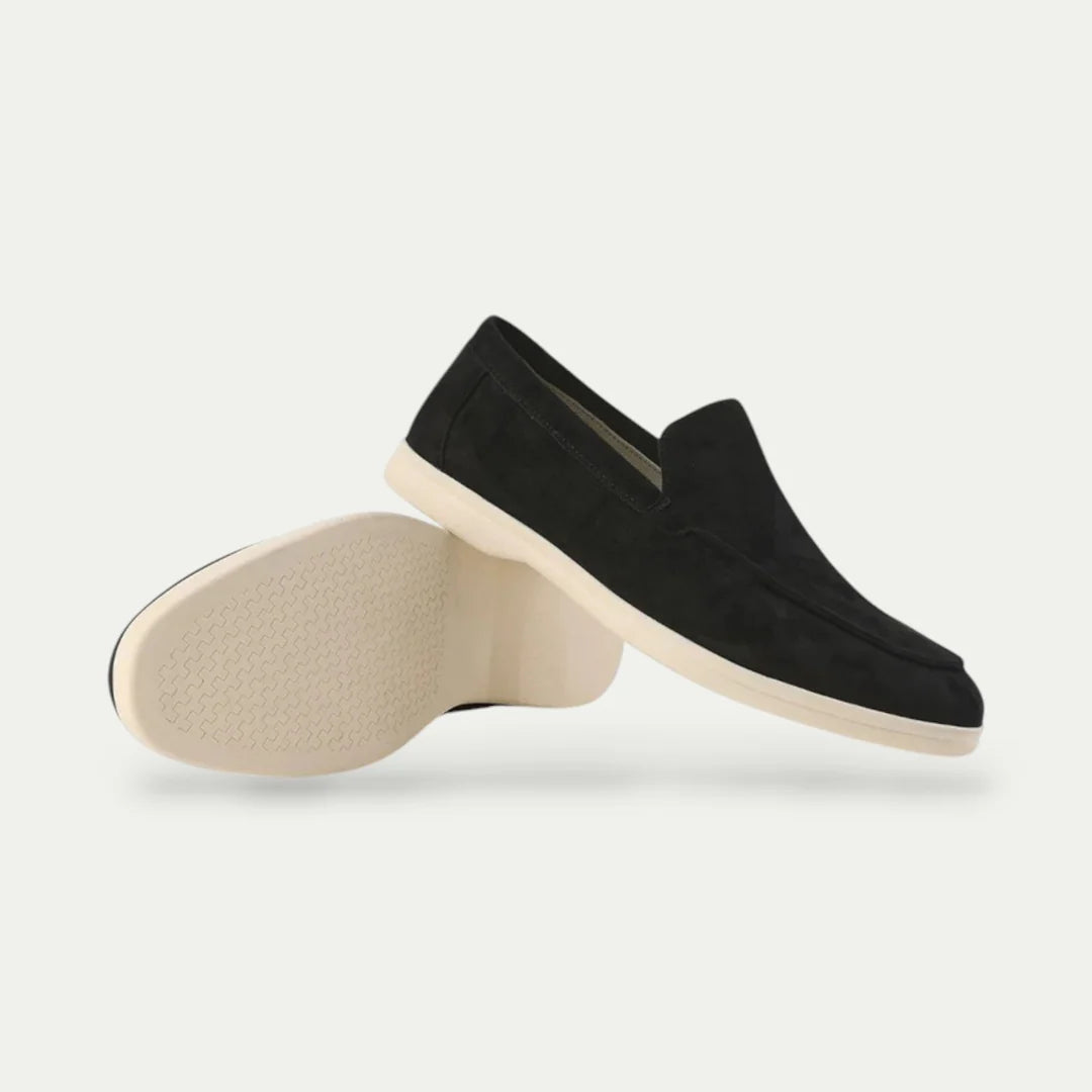 Hugo | Mocassins Masculinos Em Camurça Premium
