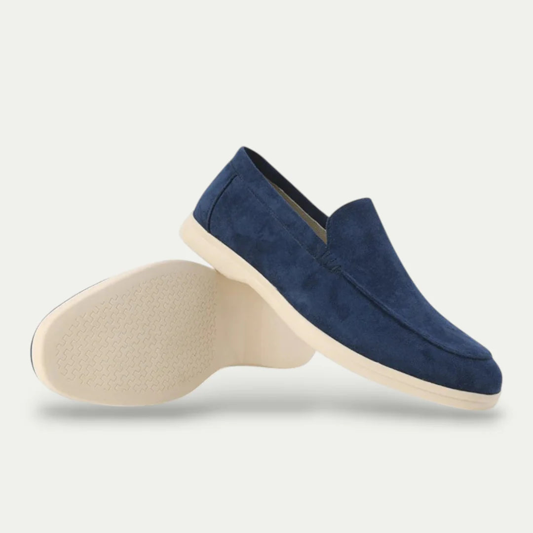 Hugo | Mocassins Masculinos Em Camurça Premium