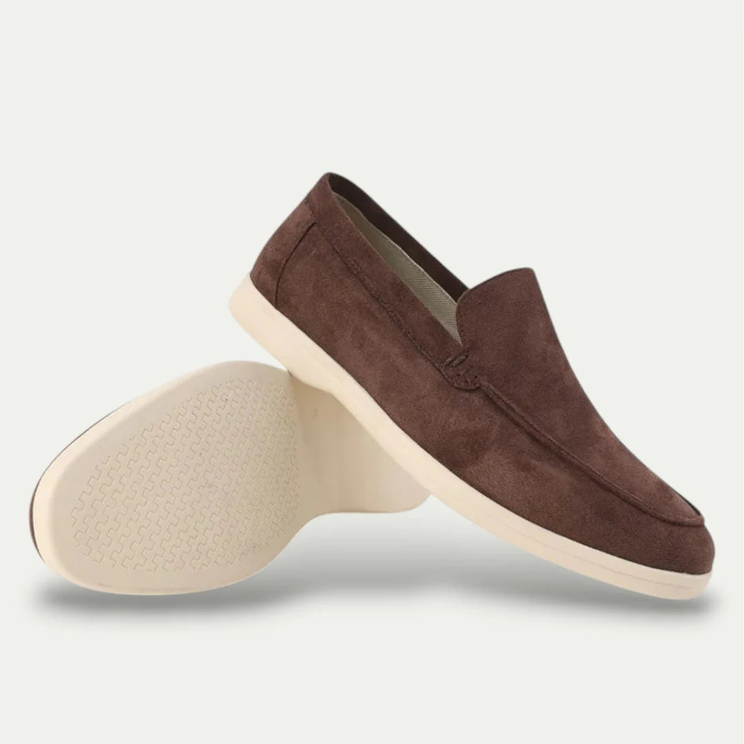 Hugo | Mocassins Masculinos Em Camurça Premium