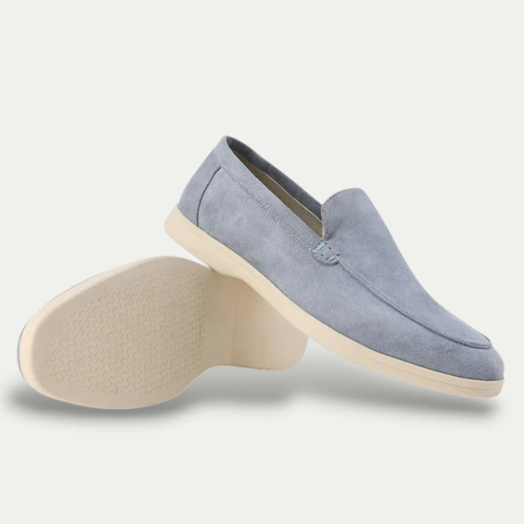 Hugo | Mocassins Masculinos Em Camurça Premium