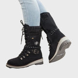 Catarina | Botas De Inverno Com Atacadores – Sola Antiderrapante