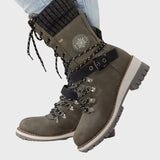Catarina | Botas De Inverno Com Atacadores – Sola Antiderrapante