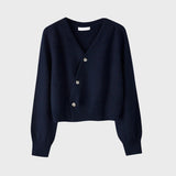 Teresa | Cardigan Premium Em Lã Merino Com Decote Em V