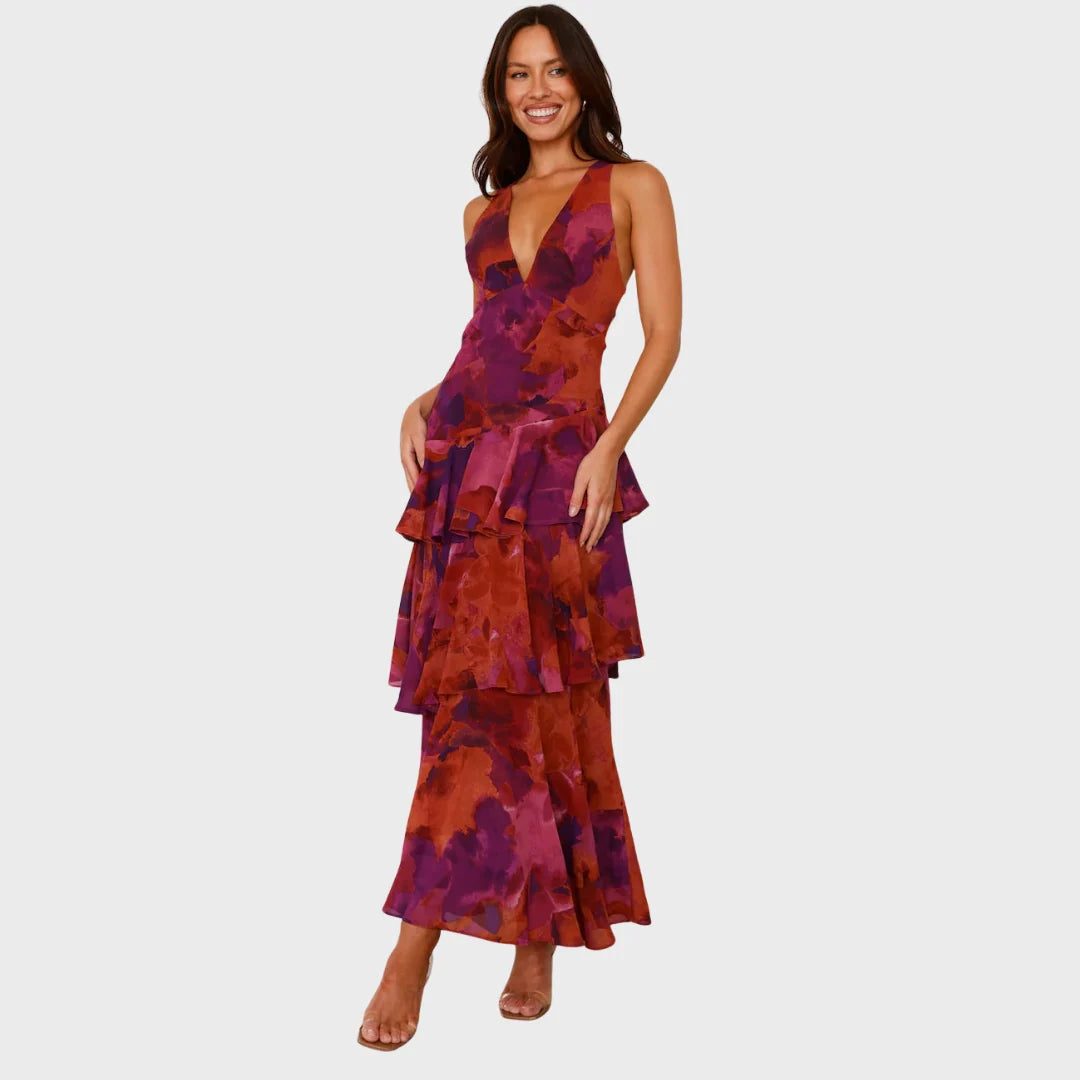 Cármen | Vestido Maxi de Algodão Descontraído