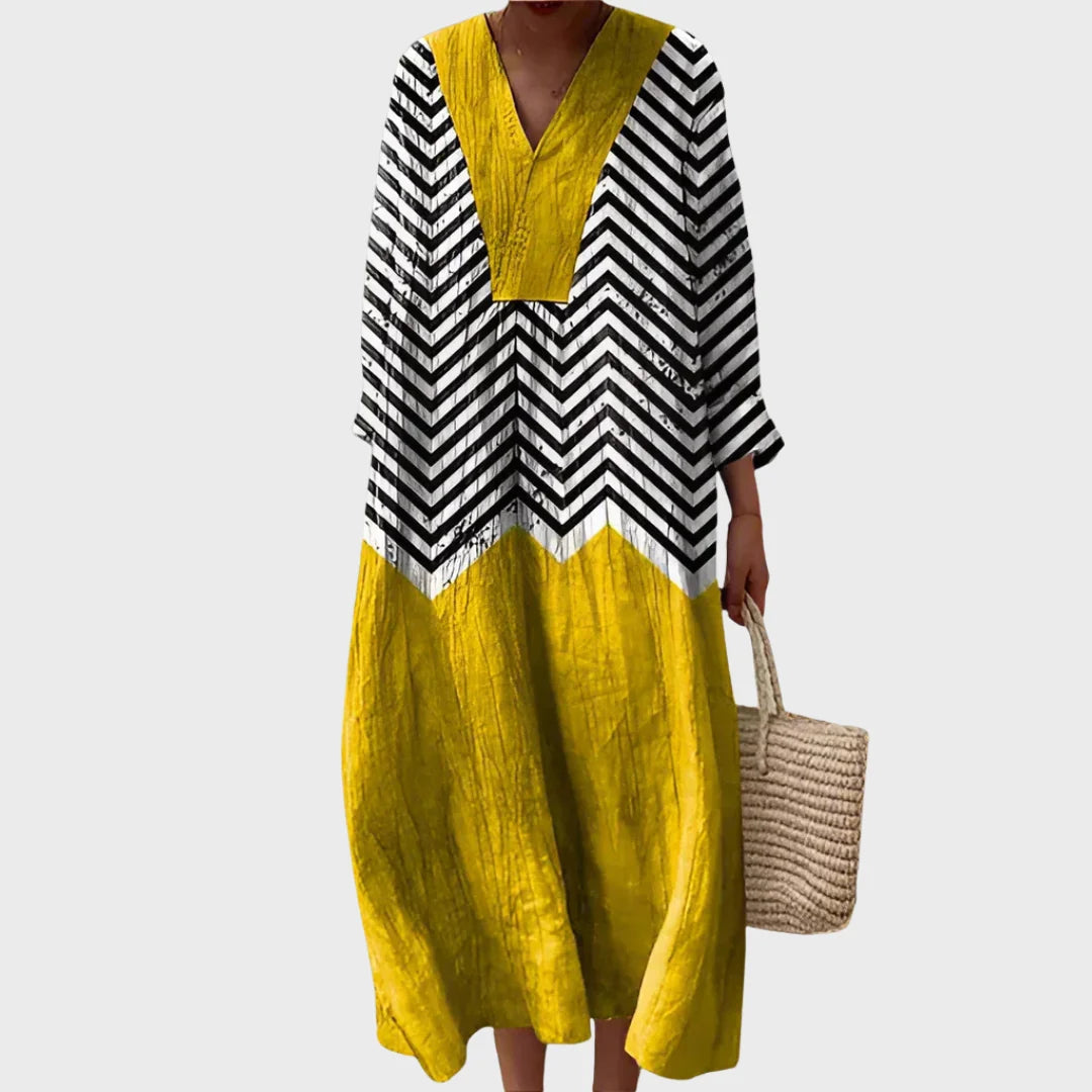 Constança | Vestido Elegante de Algodão