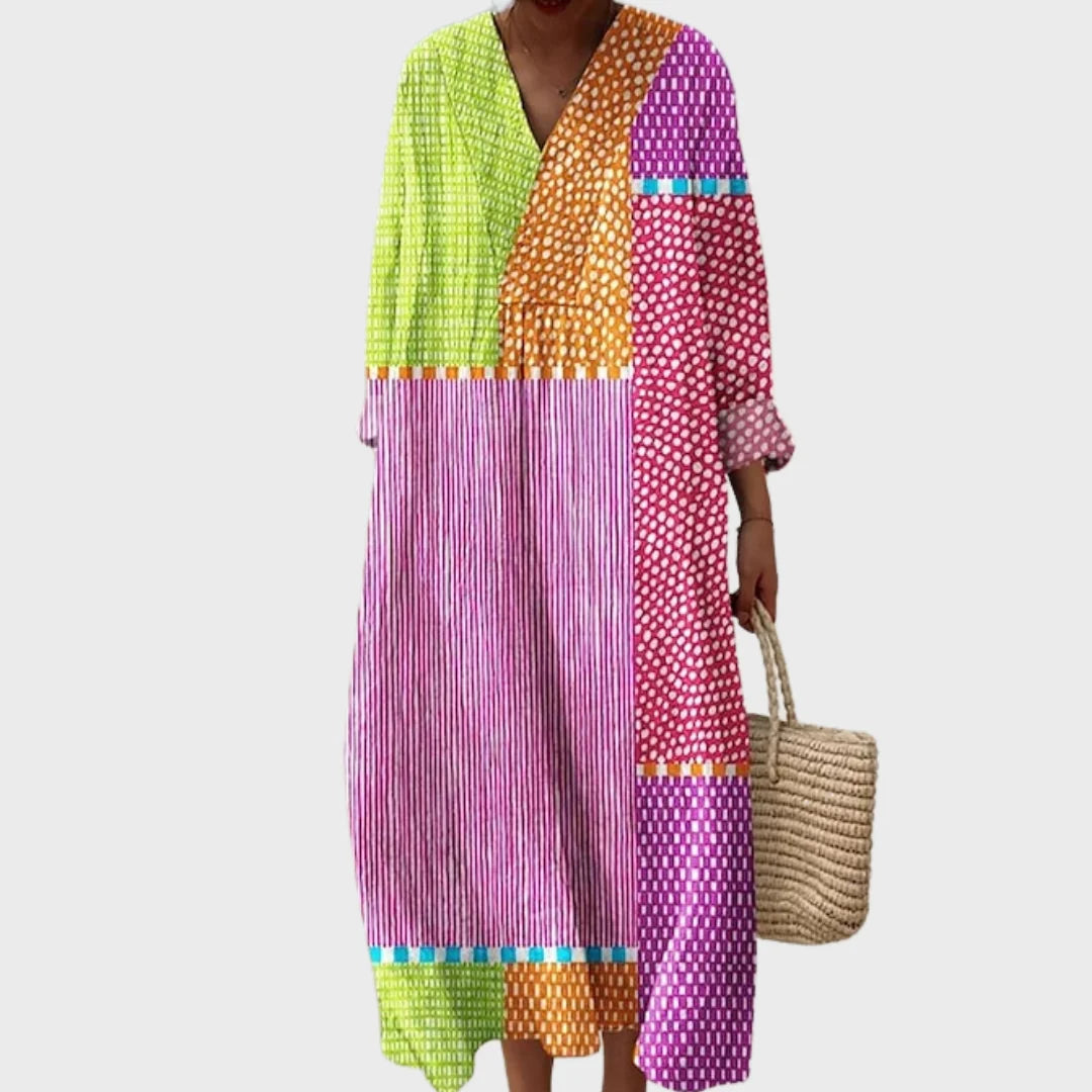 Constança | Vestido Elegante de Algodão