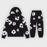 Violeta | Conjunto de Hoodie e Joggers em Algodão Wreath