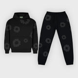 Violeta | Conjunto de Hoodie e Joggers em Algodão Wreath