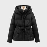 Inês | Parka De Inverno Com Cinto