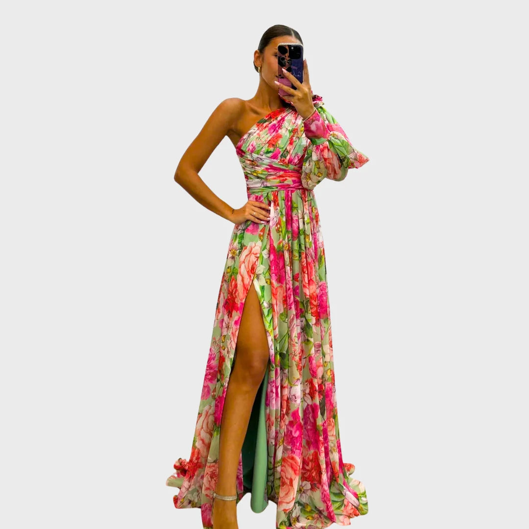 Vitória | Vestido Leve de Algodão com Mangas Flutuantes