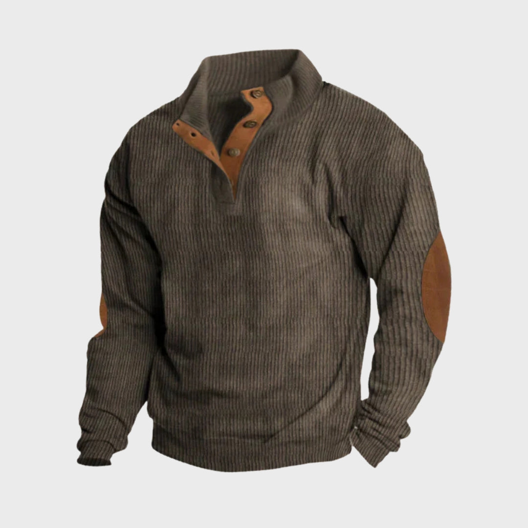 Miguel | Camisola Com Cotoveleiras Suaves