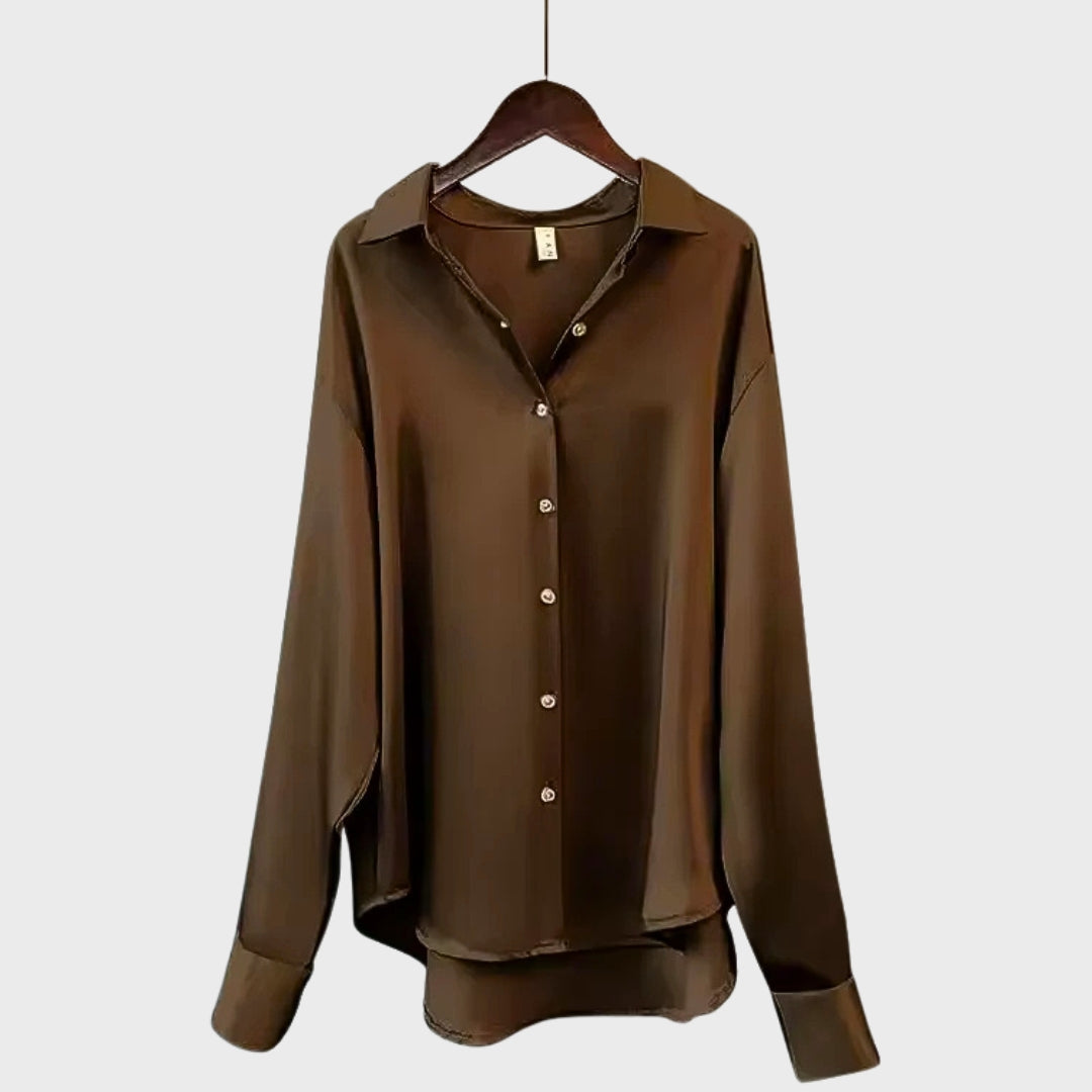 Sílvia | Blusa de Seda