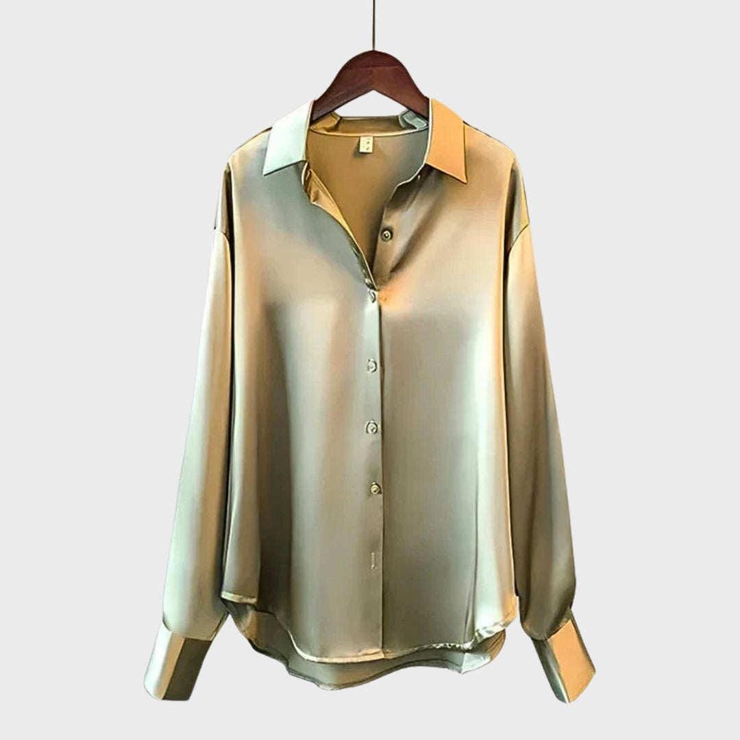 Sílvia | Blusa de Seda