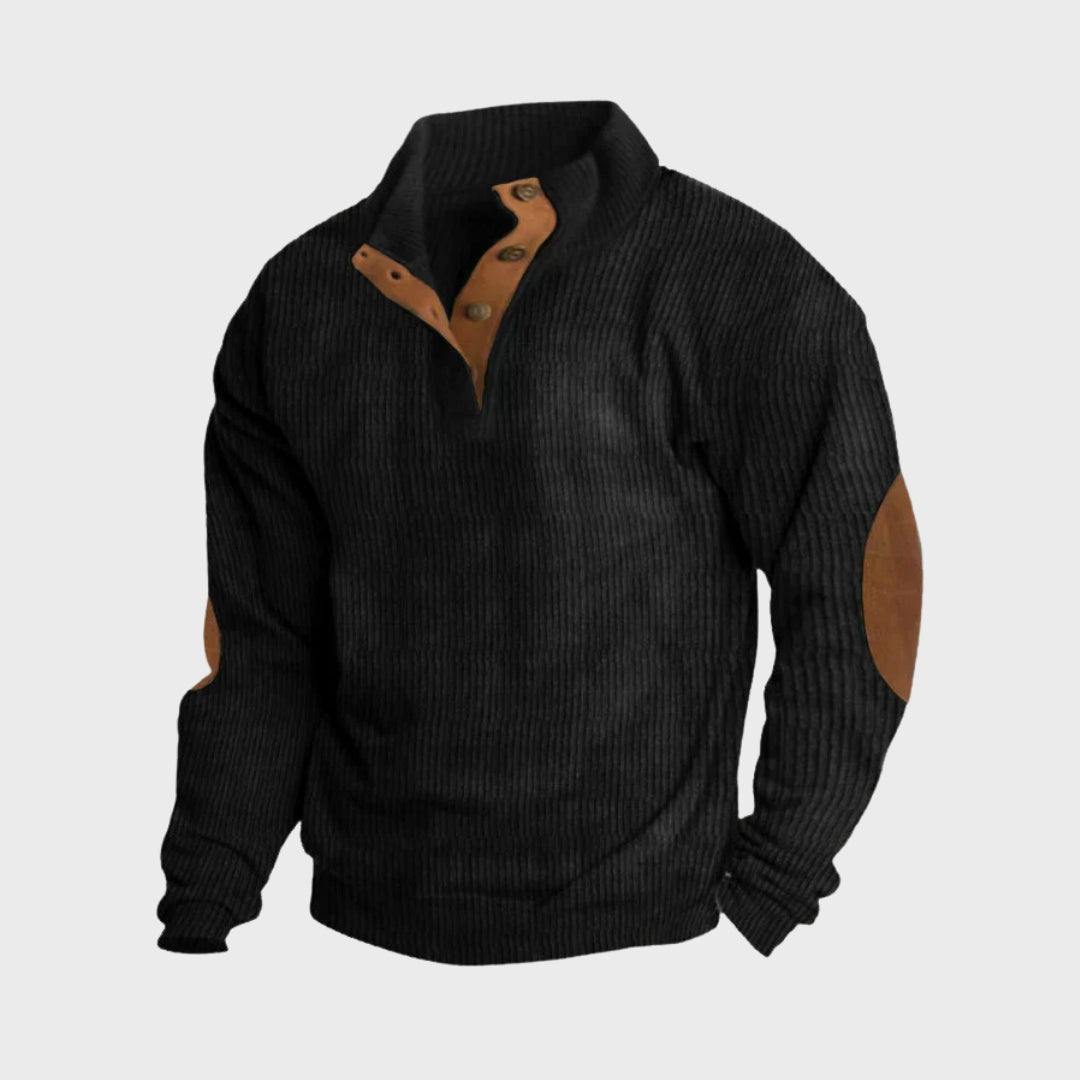 Miguel | Camisola Com Cotoveleiras Suaves