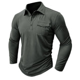 Jeff - Camisa casual com bolsos