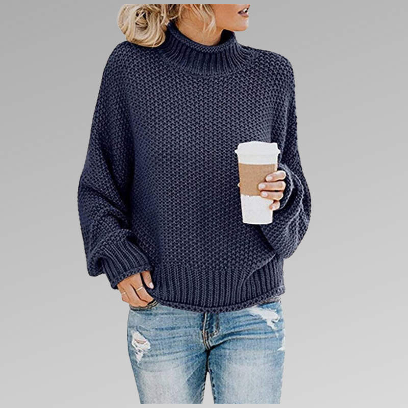 Bárbara | Pullover com Gola Alta
