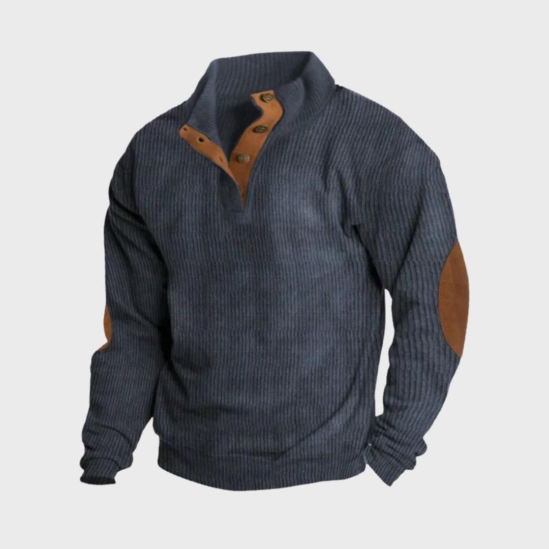 Miguel | Camisola Com Cotoveleiras Suaves