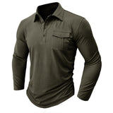 Jeff - Camisa casual com bolsos