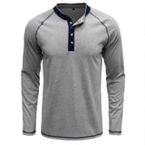 Camisa Henley em algodão macio