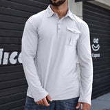 Jeff - Camisa casual com bolsos