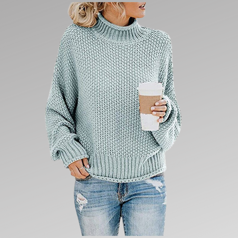 Bárbara | Pullover com Gola Alta