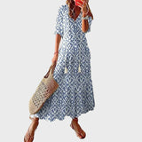 Patrícia | Vestido maxi boémio