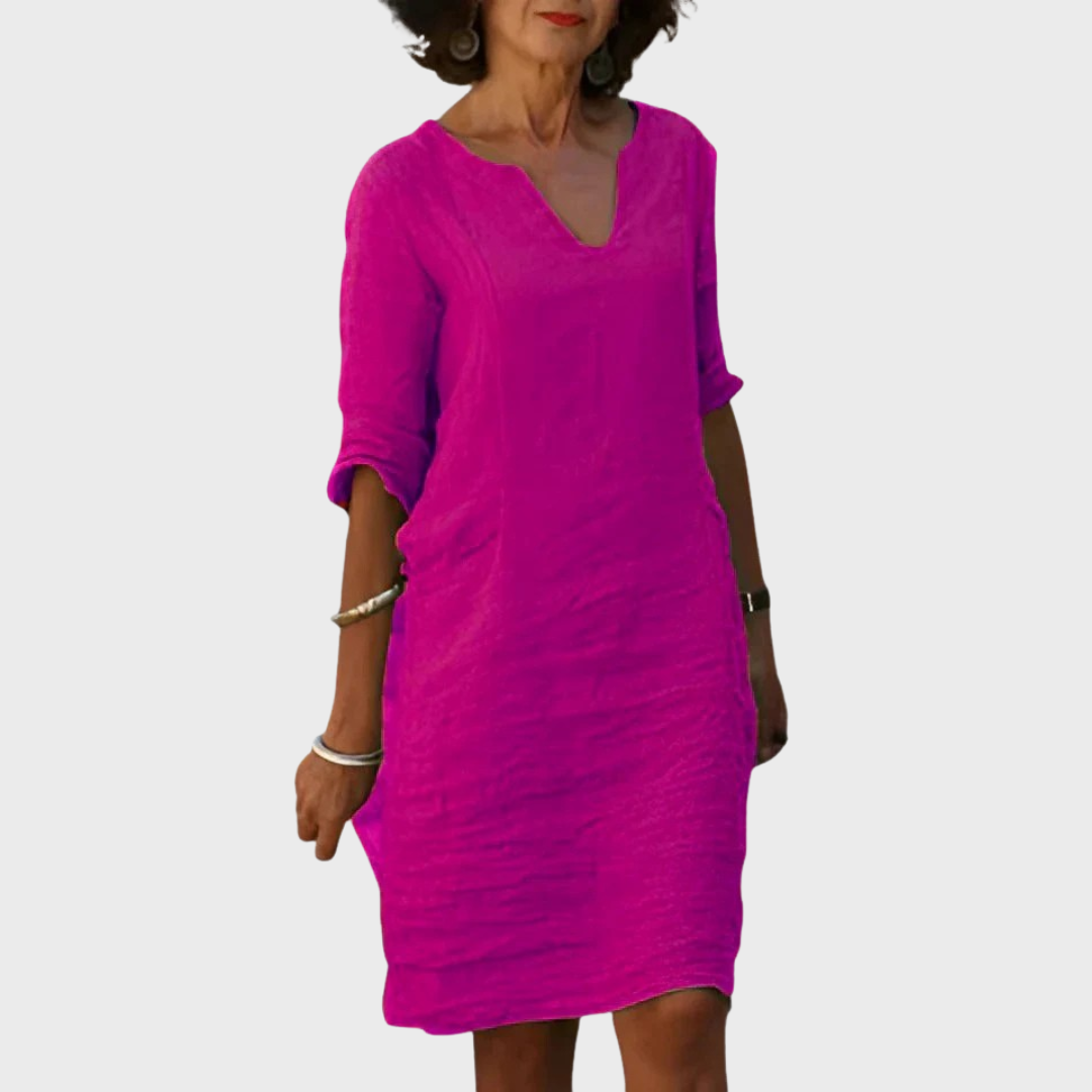 Elsa | Vestido Mini com Decote em V