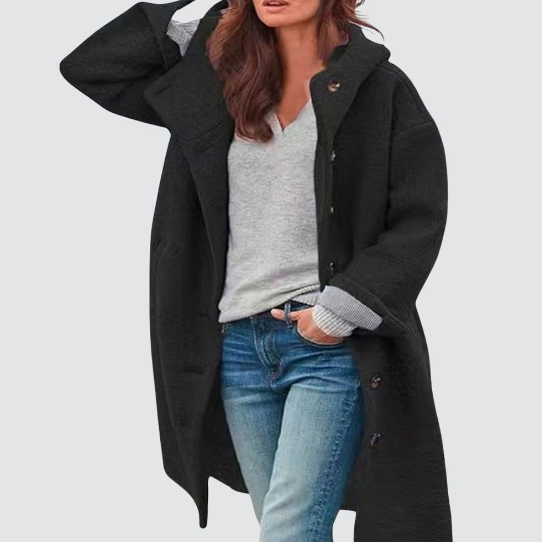 Catarina | Casaco Comprido de Inverno Elegante