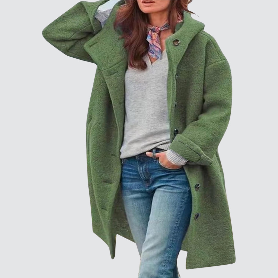 Catarina | Casaco Comprido de Inverno Elegante