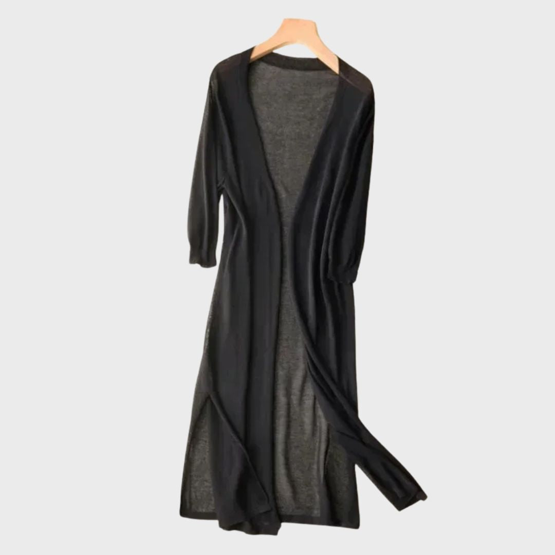 Sofia | Cardigan Longo e Leve