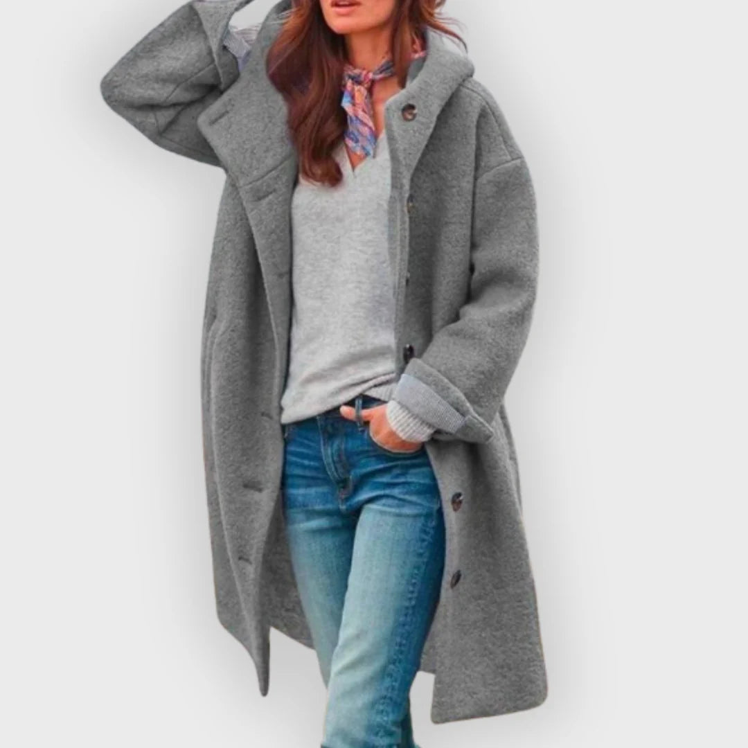 Catarina | Casaco Comprido de Inverno Elegante