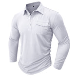 Jeff - Camisa casual com bolsos