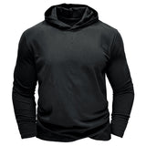 Camisa de algodão com capuz